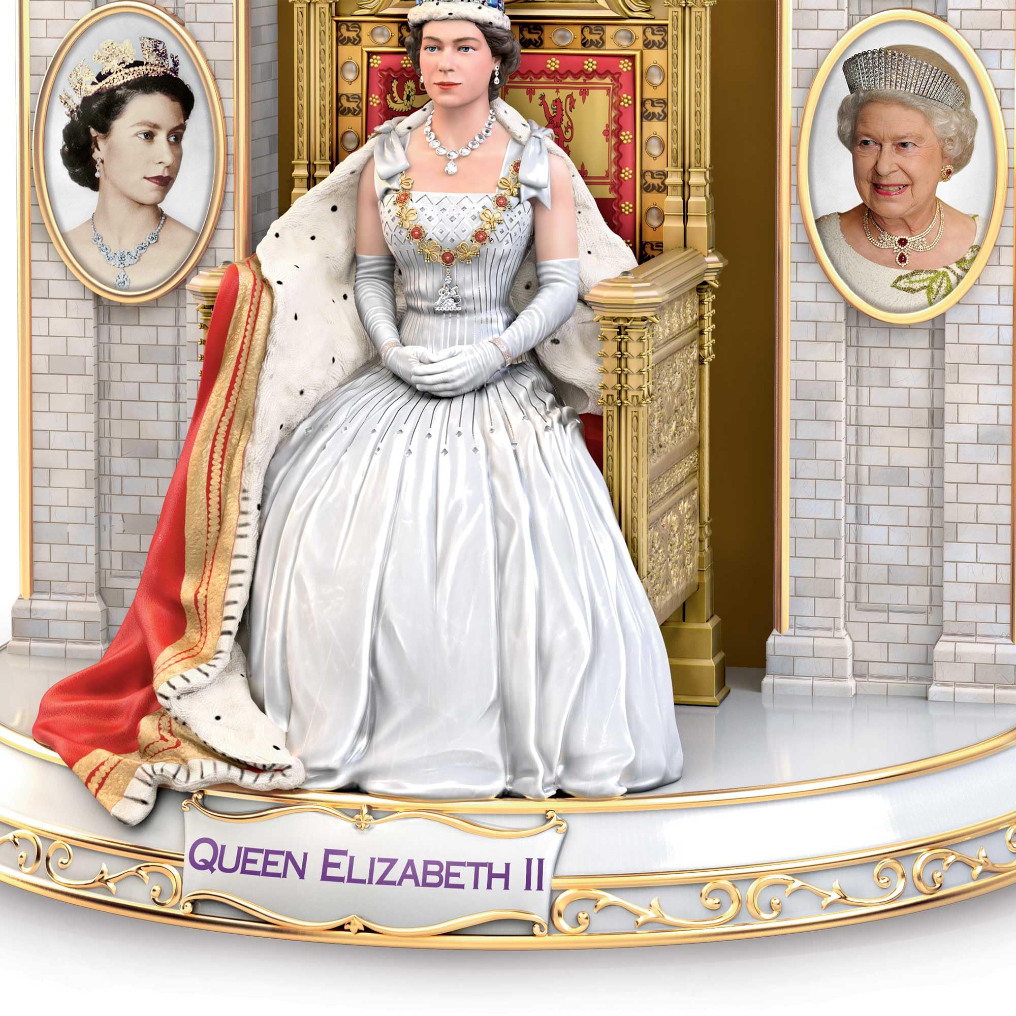 Amazon.com: The Bradford Exchange Buckingham Palace Her Majesty